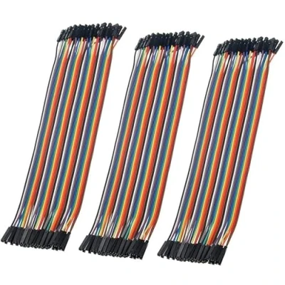 Abbildung von Aihasd 120P 20cm weiblich Jumper Cable for Breadboard Circuit Test