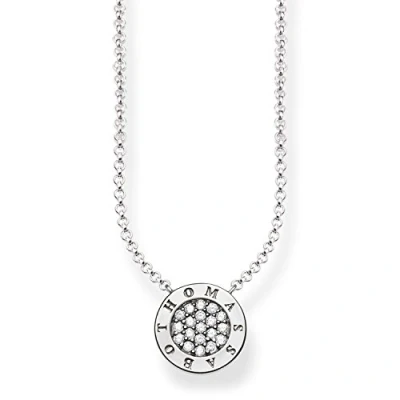 Abbildung von Thomas SABO Halskette, Damen, Größe: 45, Silberfarben