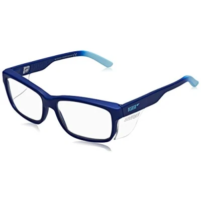 Abbildung von Pegaso Work and Fun Brille gegen impactó Objektiv mit Pre Sehstärke, mehrfarbig (Blau/Hellblau), +1.5, L