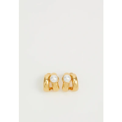 Abbildung von kate spade new york KEEP Sparkling Huggie Ohrringe goldcoloured, Damen, Größe: One Size, Gold coloured