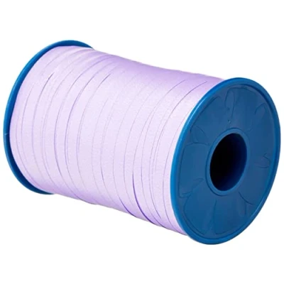 Abbildung von C.E. PATTBERG Geschenkband Flieder, 500 Meter Ringelband 5 mm zum Basteln, Dekorieren &amp; Verpacken von Geschenken zu jedem Anlass