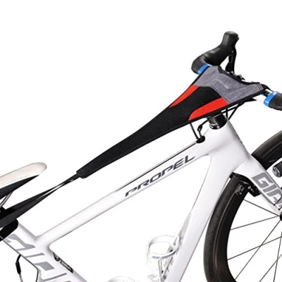Abbildung von ROCKBROS Schweißfänger für Rollentrainer Fahrrad Rollentrainerzubehör Anti Schweiß Saugfähig Atmungsaktiv Schnell Trocknend Mountainbike, Rennrad