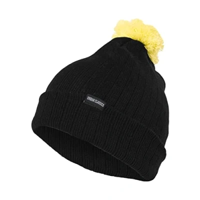 Abbildung von Urban Classics Mütze, Herren, Größe: One Size, Blk/yel