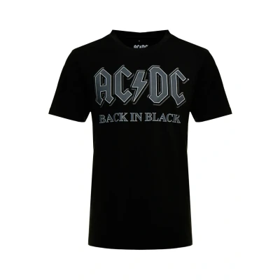 Abbildung von Mister TEE ACDC BACK IN Black Tshirt print, Herren, Größe: Small,