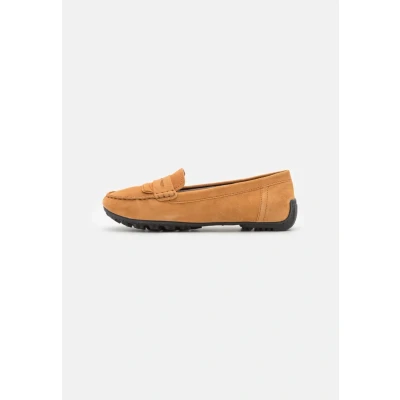 Abbildung von Geox Kosmopolis GRIP Mokassin, Damen, Größe: 39, Camel Schuhe
