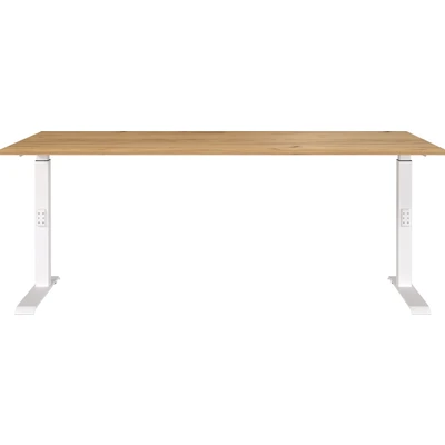 Abbildung von GERMANIA Schreibtisch »Downey, mechanisch höhenverstellbar«, moderne Farbvariationen, Breite 120/140/160/180 cm, Made in Germany