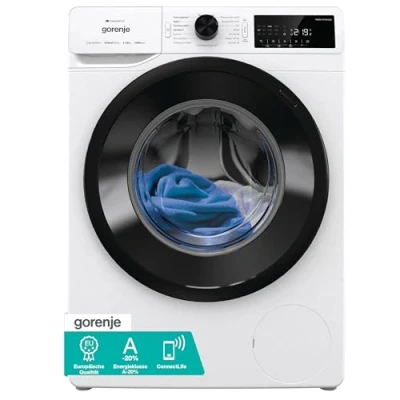 Abbildung von Gorenje WPAM14A2T Waschmachine mit Dampffunktion/ConnectLife / 10Kg 1400 U/min 15 Programme/Totaler AquaStop/Edelstahl Trommel/ExtraHygiene/PowerWash/Schnell Waschgang/EEK: A 20%