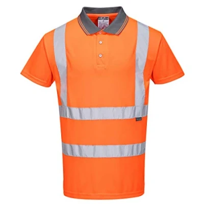 Abbildung von Portwest WARNSCHUTZ KURZARM POLO SHIRT, RIS, Größe: XXL, Farbe: Orange, RT22ORRXXL
