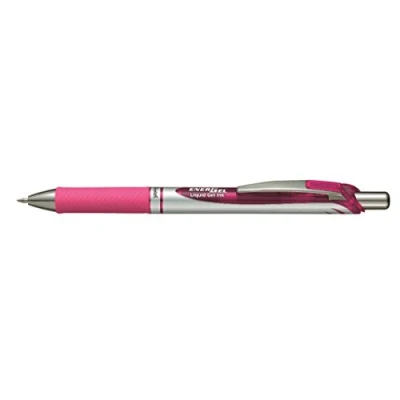 Abbildung von Pentel EnerGel XM BL77 Gelschreiber mit Druckmechanik, pink (1 Stück)