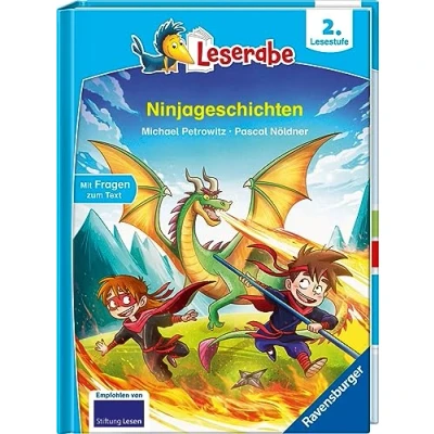 Abbildung von Ninjageschichten Leserabe ab 2. Klasse Erstlesebuch für Kinder 7 Jahren: Jahren. Mit Fragen zum Text (Leserabe Lesestufe)