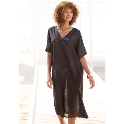 Abbildung von Lascana Tunic Strandaccessoire, Damen, Größe: 34, Black