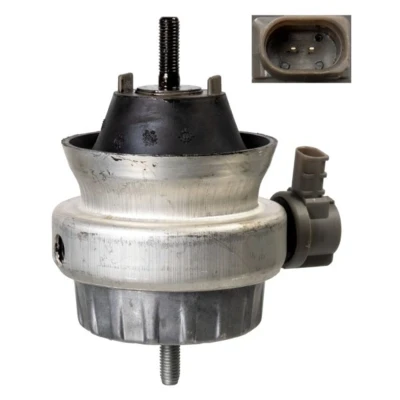 Abbildung von FEBI BILSTEIN 109449 Motorlager links elektrisch schaltbares Hydrolager AUDI: A6 C6 Avant, Saloon