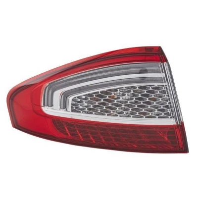 Abbildung von HELLA 9EL 354 997 031 Rückleuchte links äusserer Teil LED, PY21W mit Glühlampe, ohne Lampenträger FORD: MONDEO 4 Stufenheck