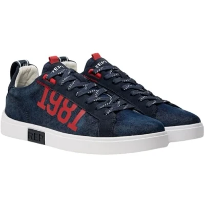 Abbildung von Replay Herren Sneaker mit Schnürung, Mehrfarbig (Mil Grn Orange 2510), 42