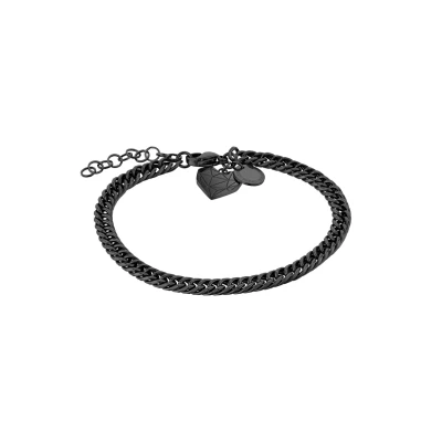 Abbildung von Liebeskind Berlin Broken Heart Armband, Damen, Größe: One Size, Schwarz