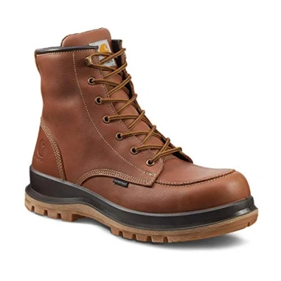 Abbildung von Carhartt Herren Hamilton Rugged Flex® Wasserfester S3 Sicherheitsstiefel, Hellbraun, 39