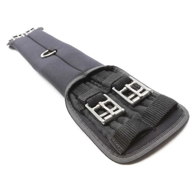Abbildung von Kavalkade Sattelgurt Einseitig Elastic Dressur Schwarz 70cm