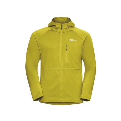 Abbildung von Jack Wolfskin Kolbenberg Hooded Outdoorjacke, Herren, Größe: 2XL, Chartreuse