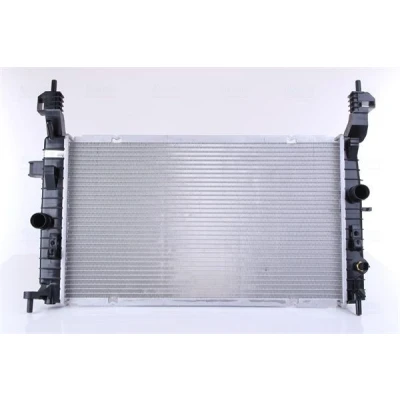 Abbildung von NISSENS 630747 Kühler, Motorkühlung Aluminium 605 348 16 Kühlrippen gelötet OPEL: Meriva A