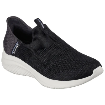 Abbildung von Skechers Damen Ultra Flex 3.0 Smooth Step Sneakers,Sports Shoes, Schwarz, 39 EU