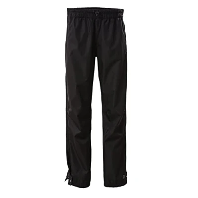 Abbildung von killtec Damen Regenhose mit durchgehendem Reissverschluss, packbar KOS 18 WMN PNTS, schwarz, 48, 38279 000