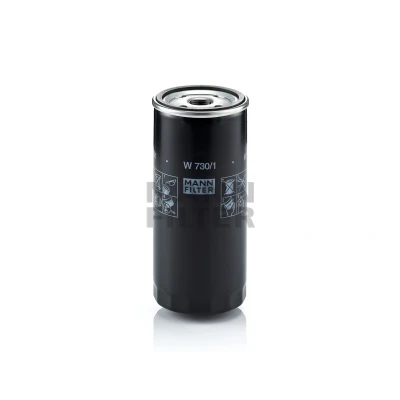 Abbildung von MANN FILTER W 730/1 Ölfilter 3/4 16 UNF mit einem Rücklaufsperrventil Anschraubfilter AUDI: 80 B4 Saloon, Avant