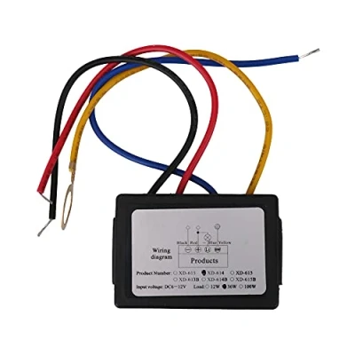 Abbildung von BQLZR Touch Dimmer Schalter Sensor Licht Zubehör Sicherheit 6 12V ist für LED Lichtquellen mit Medien (wie Acryl, Kunststoff, Keramik usw.) geeignet.