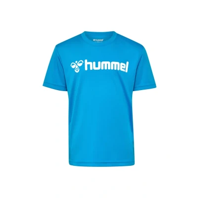 Abbildung von Hummel Tshirt print für Kinder, Größe: 116, Diva blue