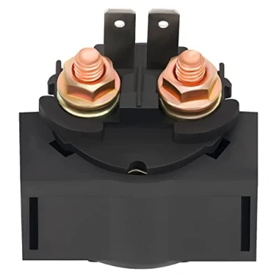 Abbildung von AHL Motorrad Anlasserrelais/Starterrelais/Magnetschalter Kompatibel mit kawasaki ZR550 ZEPHYR 550 1990 1992 1993/KLR650 2007/ZX 600 NINJIA 1985 1986 1987/KLF400 4X4 1993 1995/KRF750SAFA 2010
