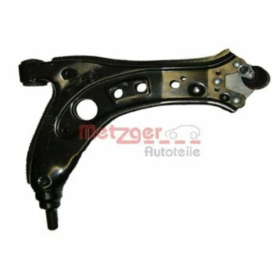 Abbildung von METZGER 58013102 Querlenker KIT + mit Trag /Führungsgelenk Vorderachse rechts, unten SKODA: Fabia 2, 1 Combi, I Hatchback