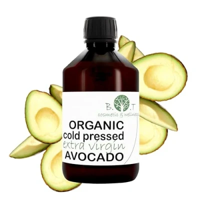 Abbildung von Bio Avocadoöl Gesicht, Körper, Babyhaut, Haare, Nägel Feuchtigkeitscreme Vitaminreich Hautverbesserung Anti Aging, 1000 ml