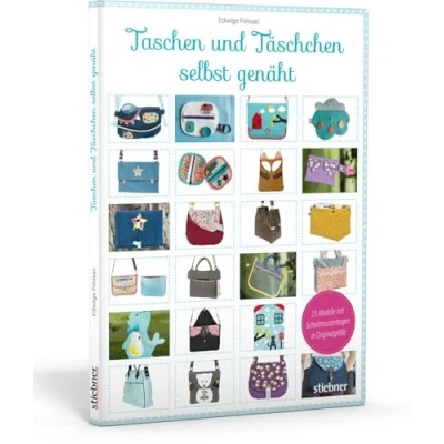 Abbildung von Taschen und Täschchen selbst genäht Mit Original Schnittmusterbogen