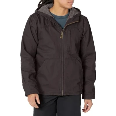 Abbildung von Dickies, Herren, Dickies Gefütterte Kapuzenjacke Sherpa, RINSED BLACK, XXL