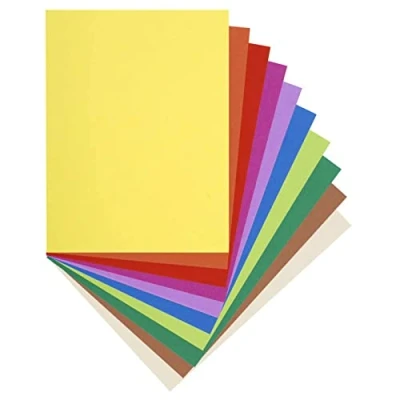 Abbildung von Exacompta 150100E 30er Pack Aktendeckel Forever DIN A4 aus flexiblem Recycling Karton farbig sortiert Mappe blauer Engel zertifiziert Einschlagmappe