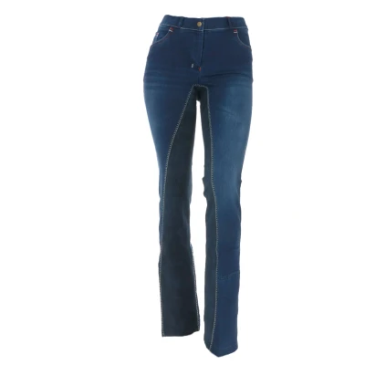 Abbildung von HKM Jodhpur Reithose Summer Denim Jeansblau/Dunkelblau 170