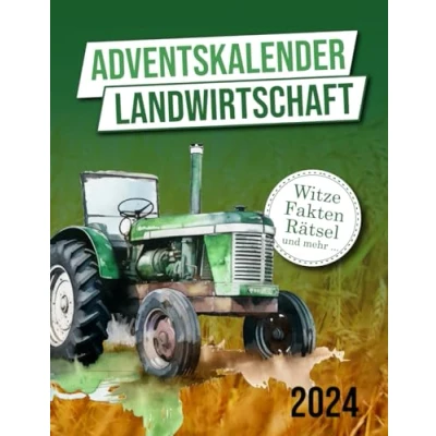 Abbildung von Adventskalender Landwirtschaft: Lustige Witze, interessante Fakten, knifflige Rätsel und kreative Ausmalbilder alles rund um die Landwirtschaft