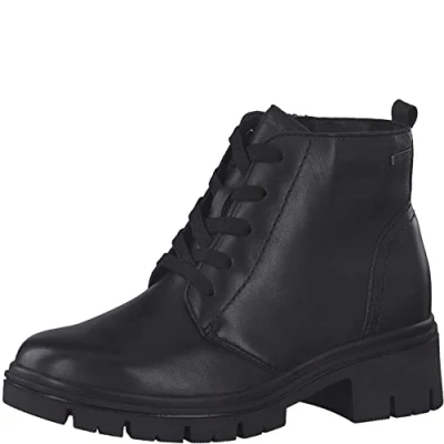 Abbildung von Tamaris Comfort Damen Chelsea Boots Winter mit Reißverschluss Fit, Schwarz (Black Nappa), 37 EU