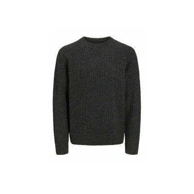 Abbildung von Jack &amp; Jones Premium Strickpullover, Herren, Größe: XL, Dark grey melange