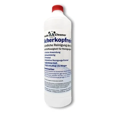 Abbildung von PANDACLEANER Scherkopfreiniger 1000ml Nachfüllflüssigkeit für Reinigungskartuschen Die günstige Alternative Geeignet Braun CCR &amp; handelsübliche Kartuschen
