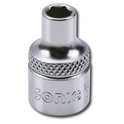 Abbildung von SONIC 22510 Steckschlüsseleinsatz 3/8 Innensechskant DIN 3120 , 3124 10 mm Chrom Vanadium Stahl