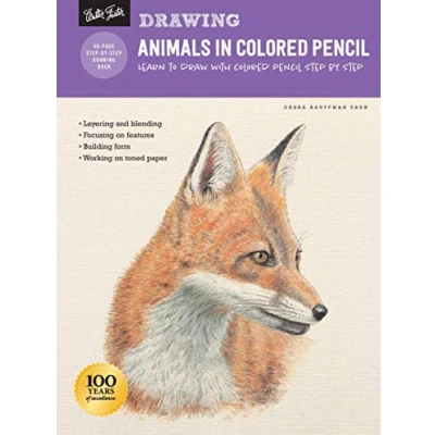 Abbildung von Drawing: Animals in colored Pencil: Learn to Draw with pencil step by (How &amp; Paint)
