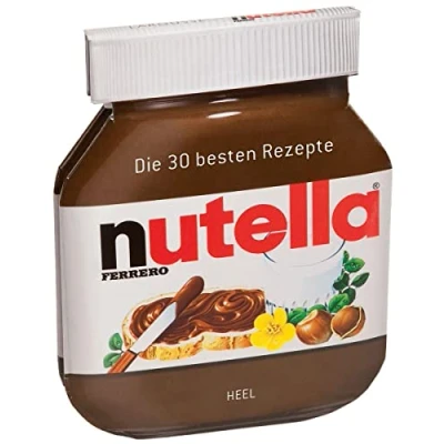 Abbildung von Nutella Rezeptbuch / Kochbuch: Das Original mit den 30 besten Rezepten im Form eines Glas: Die Rezepte