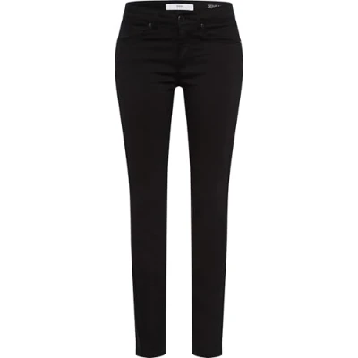 Abbildung von BRAX Style ANA SLIM FIT MIT Normaler LEIBHÖHE Jeans Skinny Fit, Damen, Größe: 42xL, Clean perma black