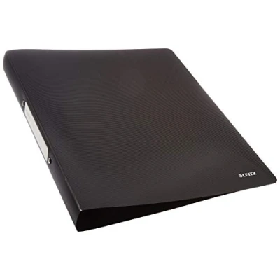 Abbildung von Leitz 45661095 Solid Ringbuch PP A4, 2R 25 mm, schwarz