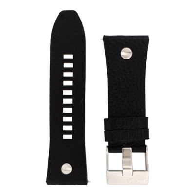Abbildung von Diesel Armbanduhren für Herren 28mm, Schwarz Leder, original ersatzband DZ7313
