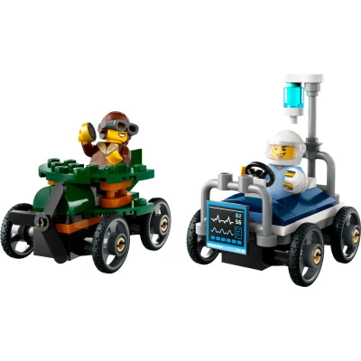 Abbildung von LEGO City 60459 Flugzeug vs. Krankenhausbett