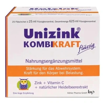Abbildung von Unizink Kombikraft, 25X25 ml
