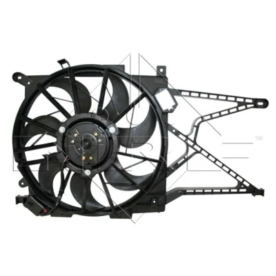 Abbildung von NRF 47308 Lüfter 370 12 290 mit Kühlerlüfterrahmen (Zarge) OPEL: Astra G Convertible, CC