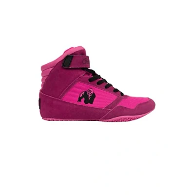 Abbildung von Gorilla Wear High Tops Black pink Bodybuilding und Fitness Schuhe für Damen, 36
