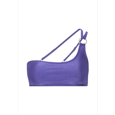 Abbildung von Lascana LSCN BY Bustier Bikinitop, Damen, Größe: 34xA/B, Violet blue